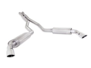 Chevrolet Camaro Performance Exhaust - Stainless Works - Cat Back, Dual Turbo S-Tube Mufflers - `10-`15